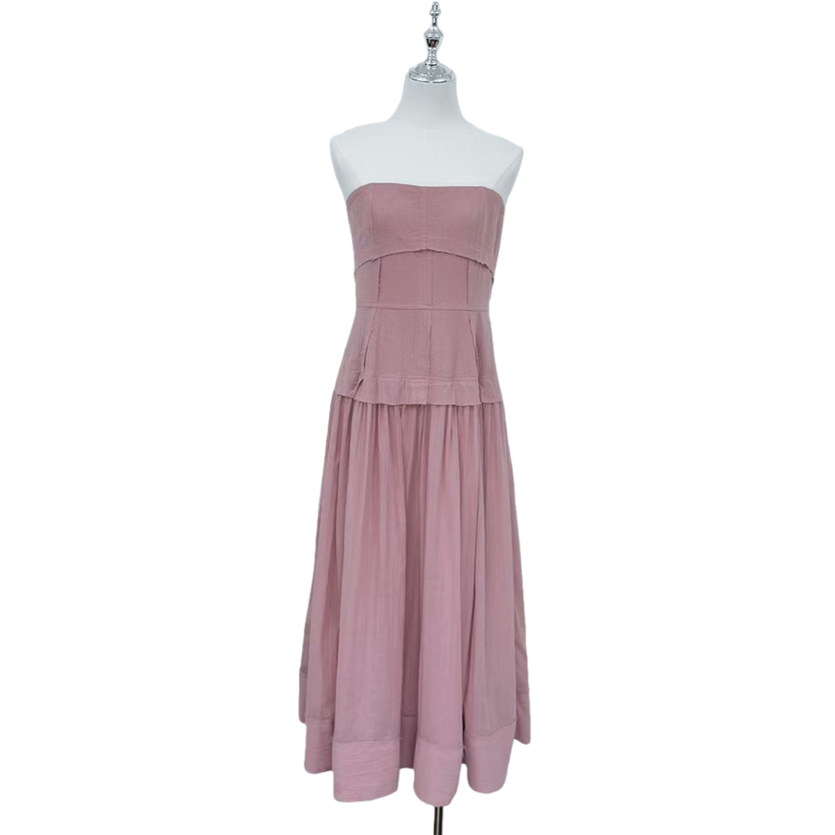 Effortless Crinkle Cotton Mini Dress with Raw Hem | Bohemian Essential from China Suppliers & Factory