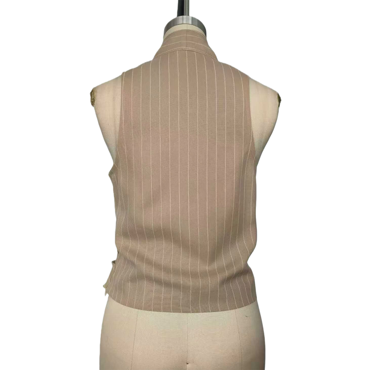 Elegant Wrap-Front Sleeveless Top Sustainable Resort Wear Essential OEMODM (2).jpg