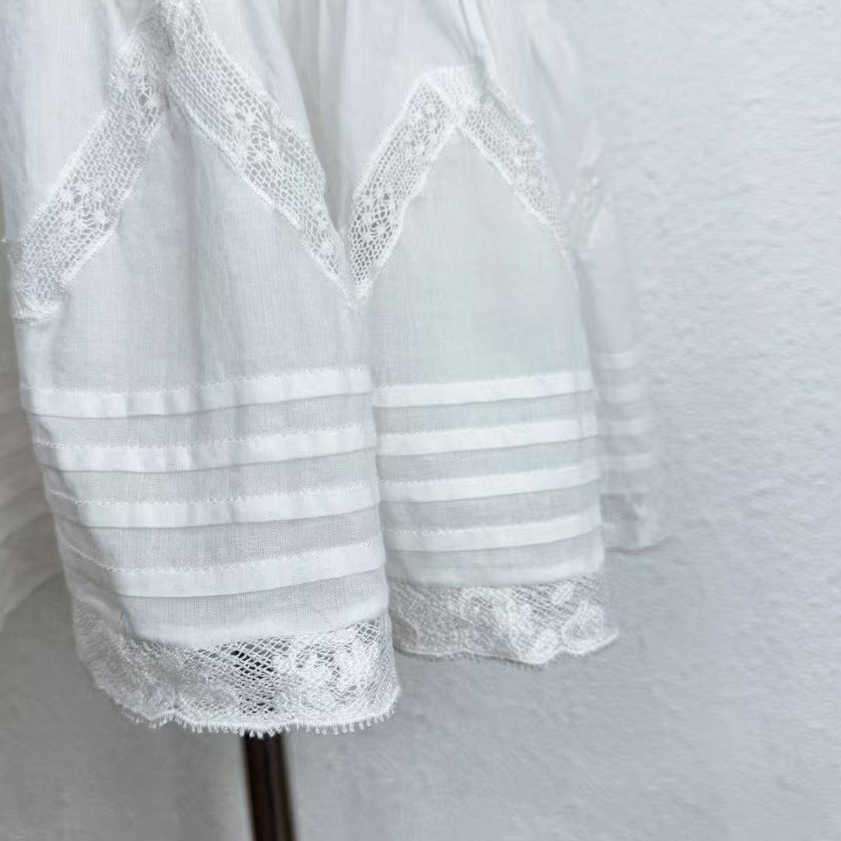 Ethereal White Organic Cotton Slip Dress Bohemian Wedding Guest & Resort Wear OEMODM (5).jpg