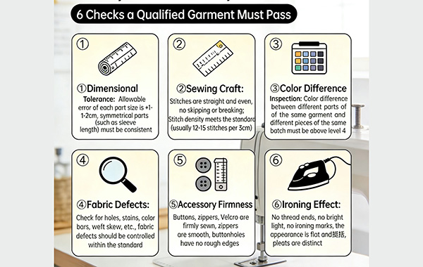 Quality Control in Apparel Production: Cutting, Sewing & Finishing Standards