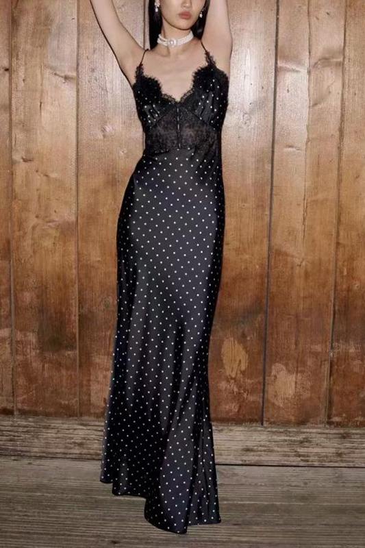 Elegant-Polka-Dot-Bodycon-Dress--Sexy-Evening-&-Cocktail-Dress--OEMODM-5