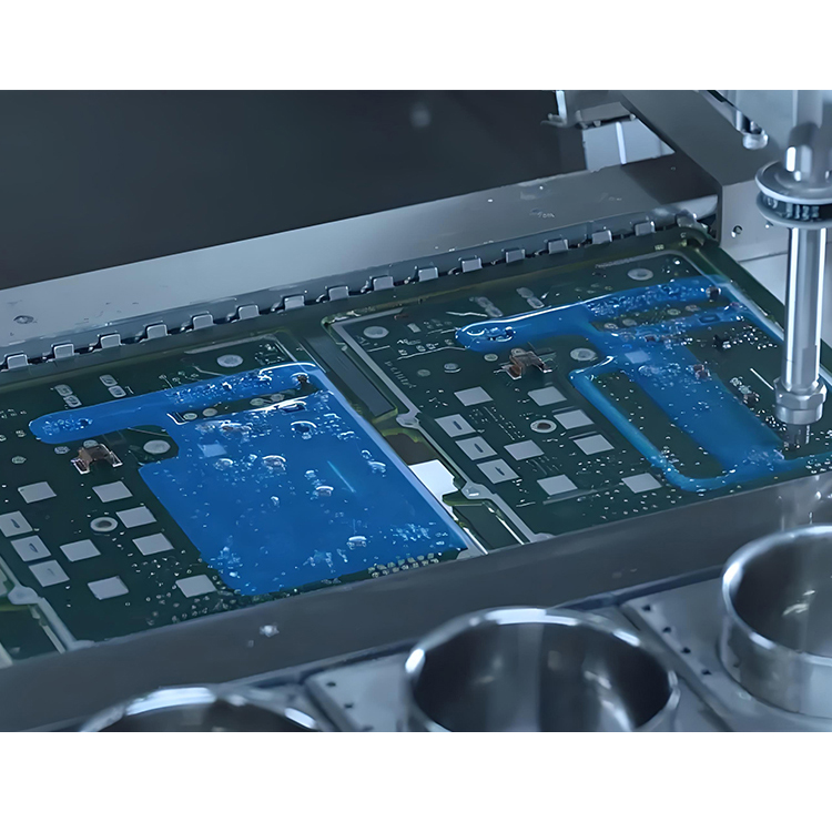 مخطط المعالجة والخبز لرقائق الدوائر المطبوعة