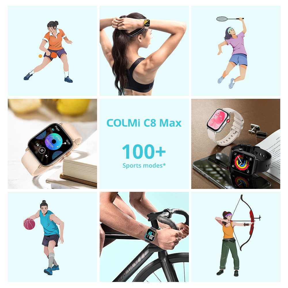From Prayer Reminder to Heart Rate Monitoring, COLMI C8 Max Brings a New Experience of Smart Life