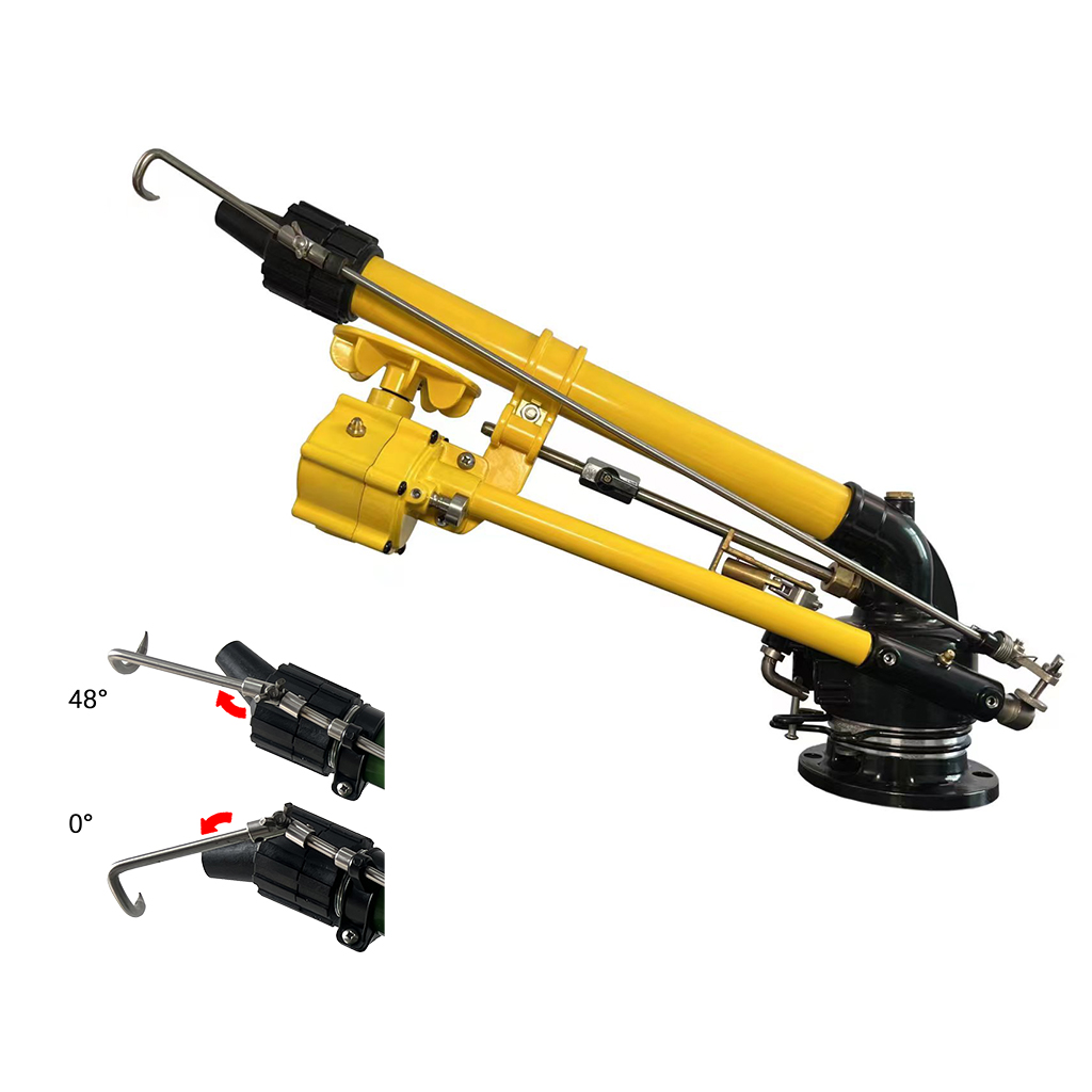 Big gun sprinkler-Adjustable Angle Nozzle-0-48°