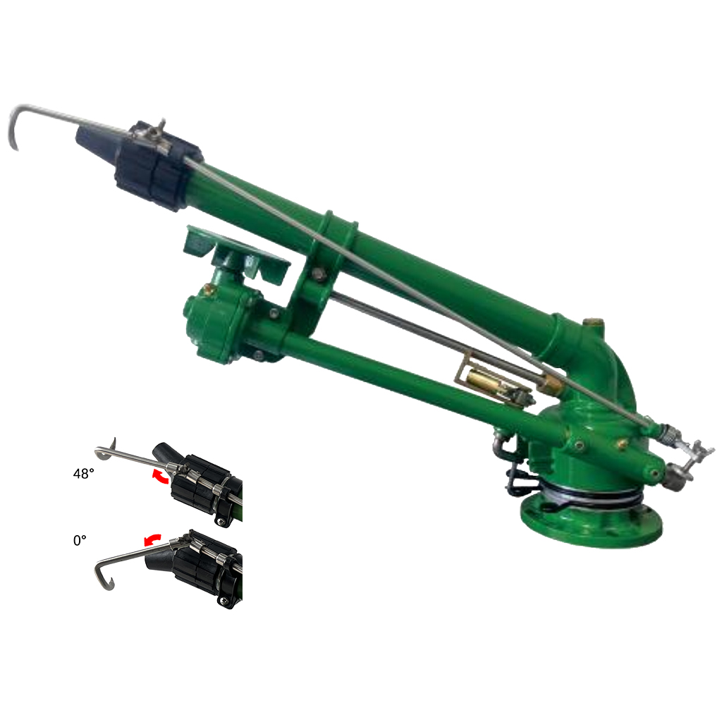Big gun sprinkler-Adjustable Angle Nozzle (0-48°)