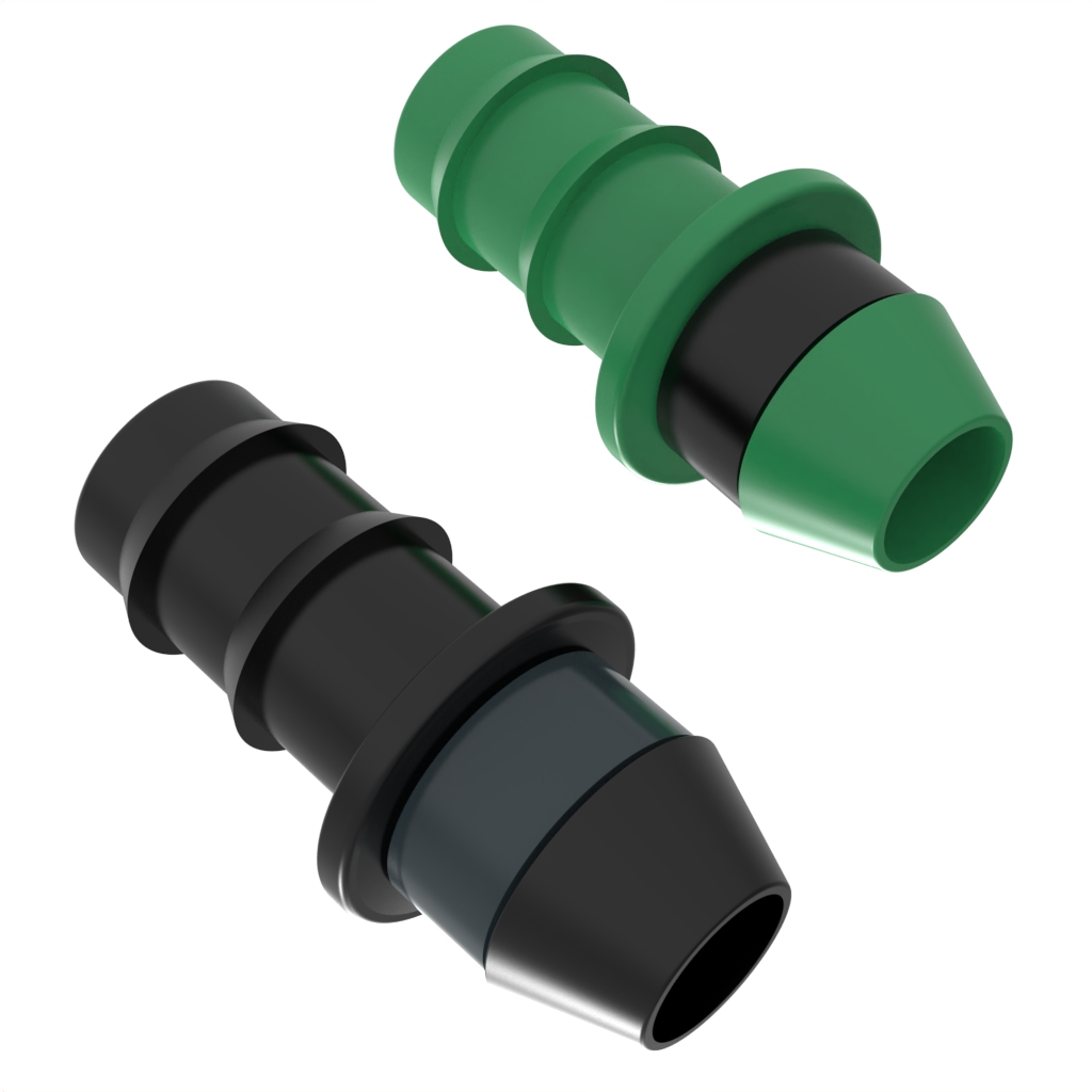 Derivation with gasket-barbed (PP/ABS)