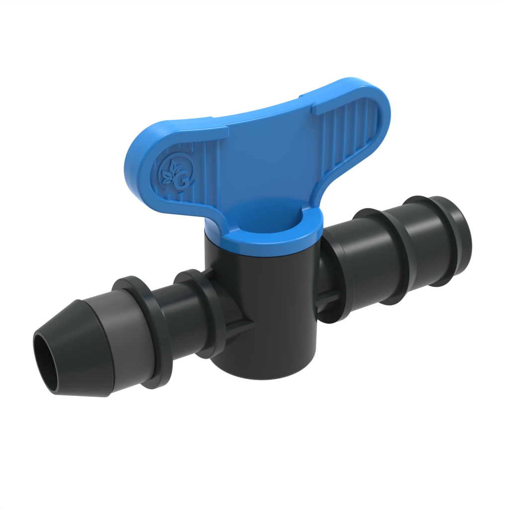 Mini valve dervation with gasket-barbed (PP)
