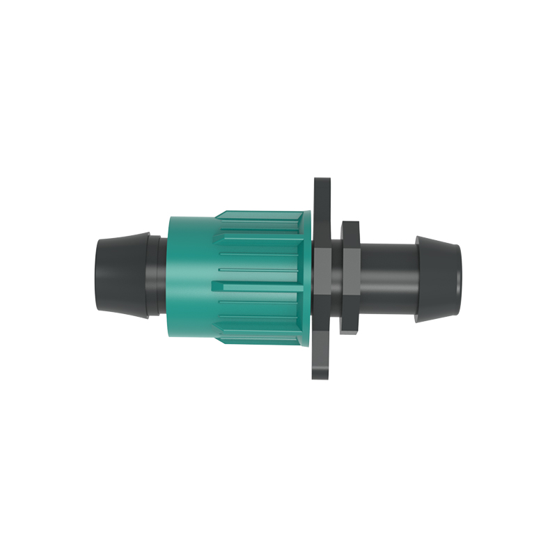 Offtake with lock nuts for PE pipe