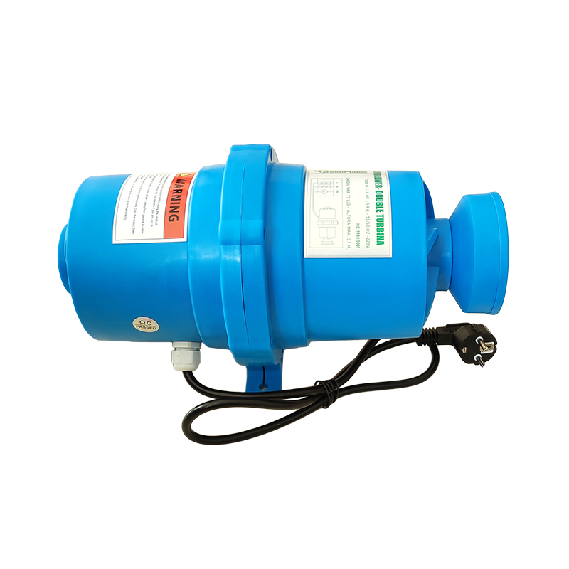 Air blower -double turbine