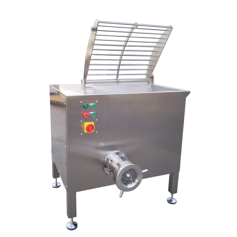 BJY100L Fresh Meat Mincer Mixer 3kw Reciprocate Mixing Action Grinding Machine