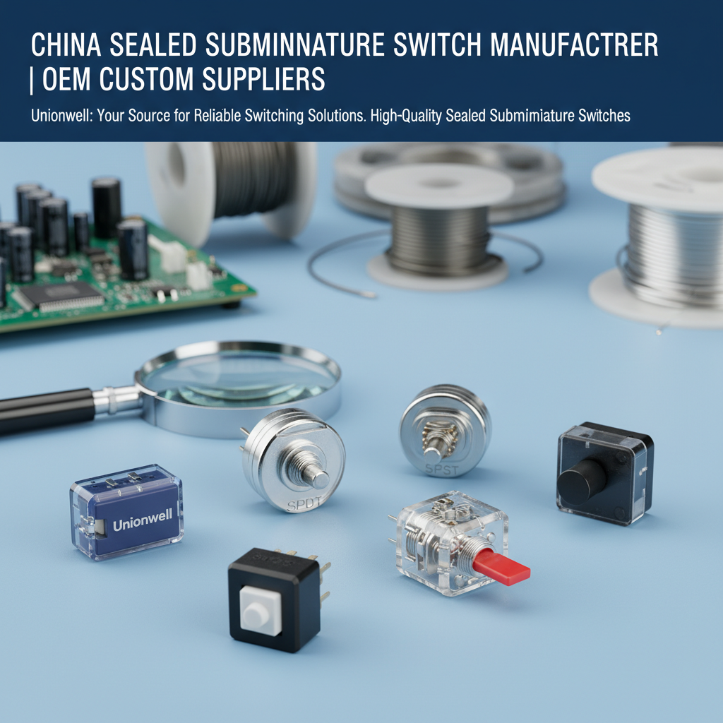 Sealed Subminiature Switch