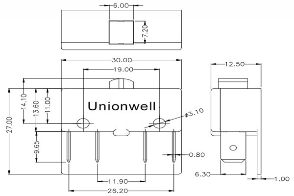 Ko te Momo Whati Rua DPDT Micro Switch G21-381n