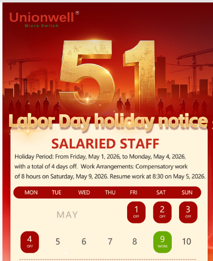 Labour Day Holiday Notice 2026 | Unionwell