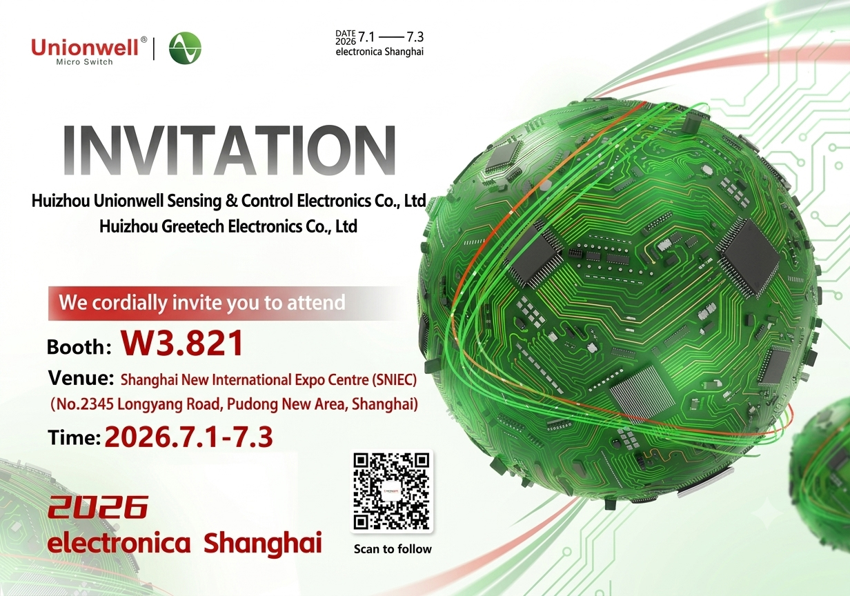 Unionwell Micro Switch Manufacturer to Exhibit at electronica Shanghai 2026