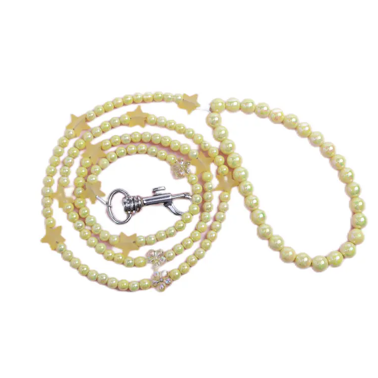 Exquisite Pet Acrylic Bead Leash