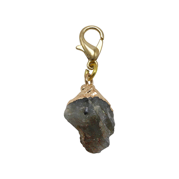 Unique Shape Semi-Precious Gemstone Fragment Charms for Pet Collars