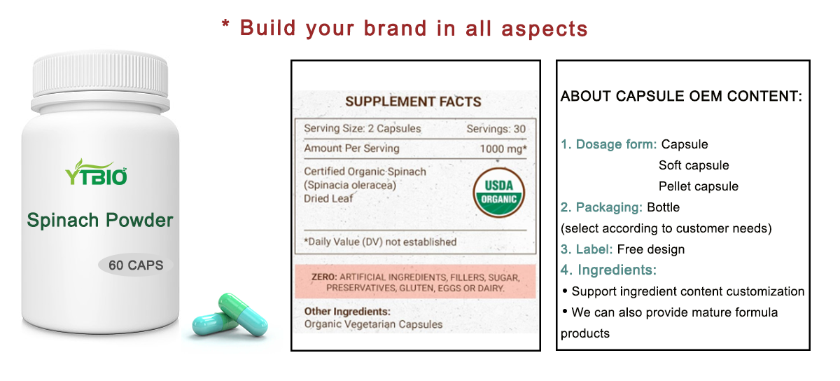 spinach-ntụ ntụ-capsules