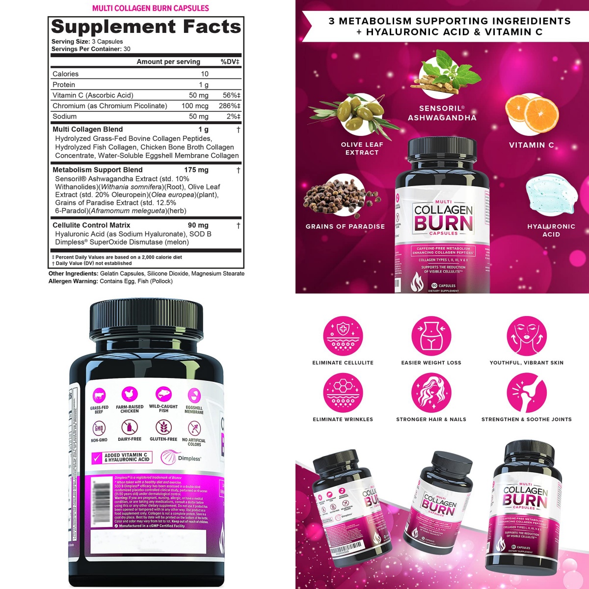 Collagen capsules