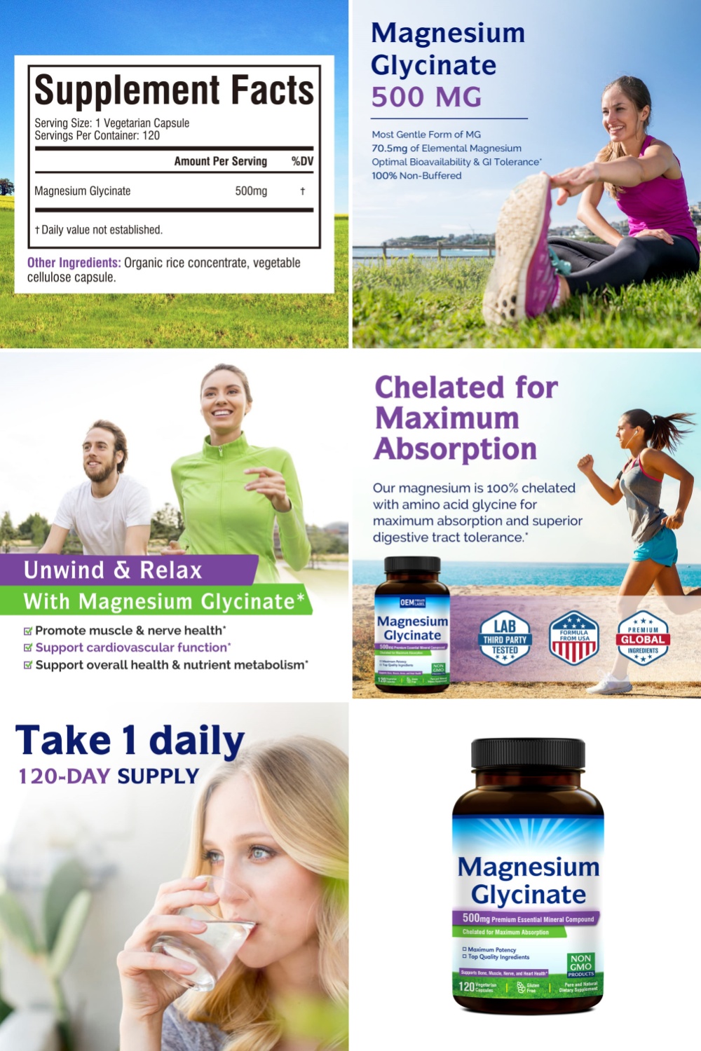 Magnesium Glycinate Capsules