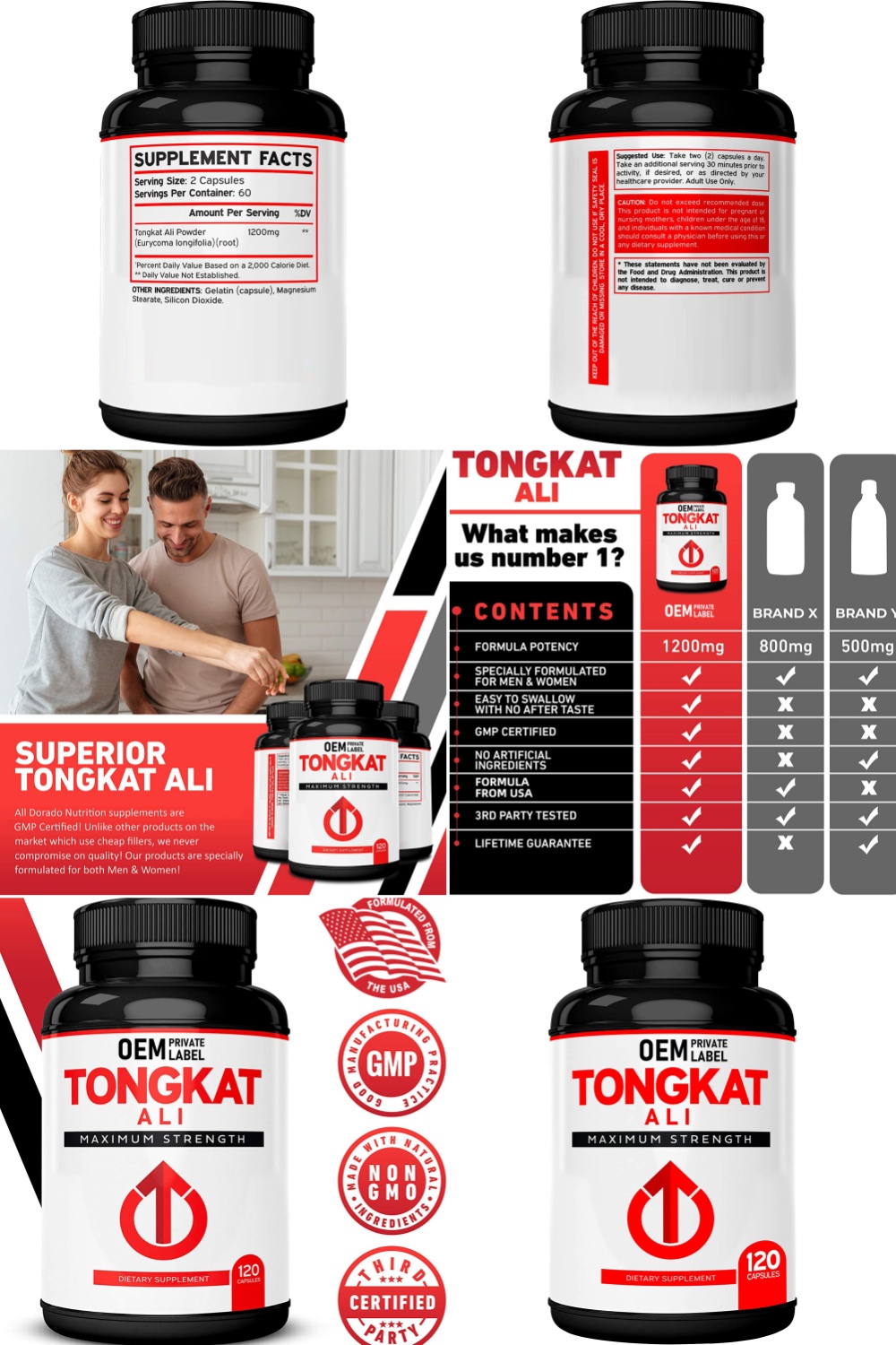 Tongkat Ali capsules