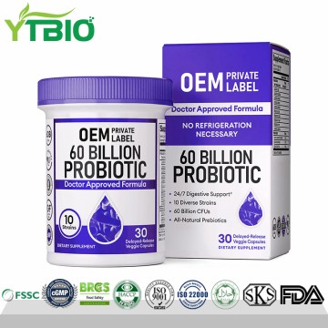 Factory OEM Billion Probiotic Capsules