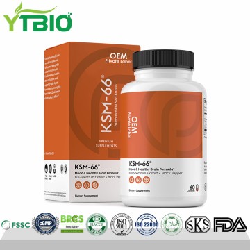 OEM/ODM KSM-66 Ashwagandha Capsules