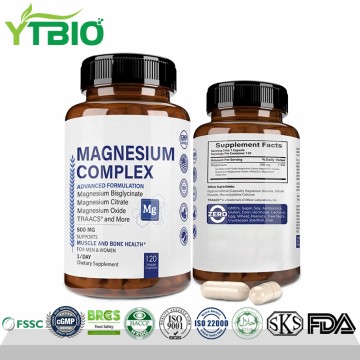 Factory Supply Magnesium Complex Capsules