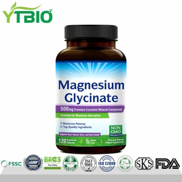 Factory Supply Magnesium Glycinate Capsules