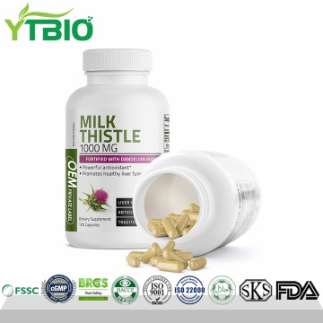 OEM/ODM Milk Thistle Capsules