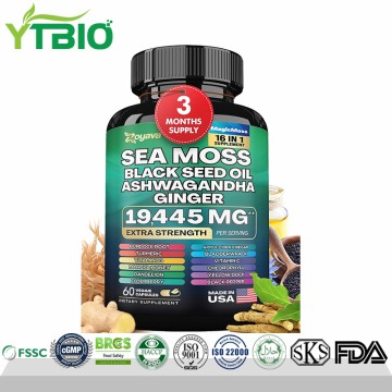 Sea Moss Black Seed Oil Capsules