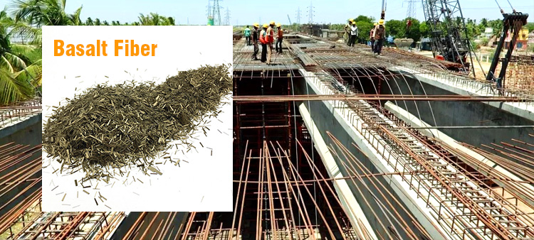 Application of chopped basalt fiber in bridge deck concrete