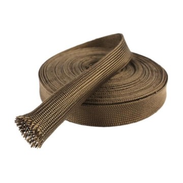 High Temperature Wire Protector Braided Basalt Heat Insulation Sleeve