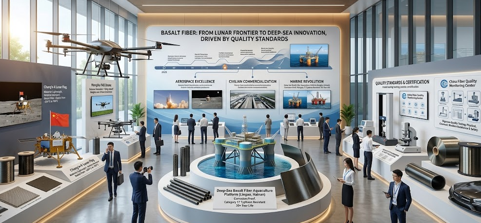 Basalt Fiber Industry Achieves High-End Breakthroughs Driven by Quality Standards