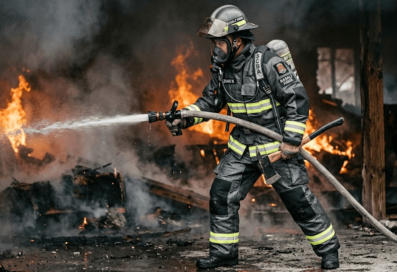 Withstands 1300°C Without Burning Through! A Firefighting Suit Woven from Volcanic Rock—Lower Cost, Stronger Protection