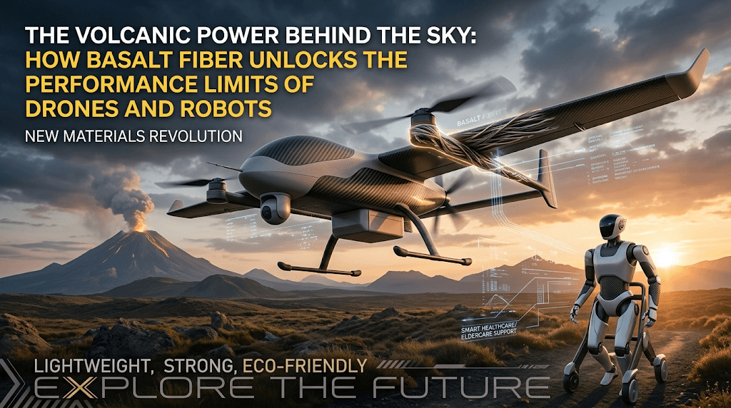 Basalt Fiber: The Next-Generation Material for Drones and Robots