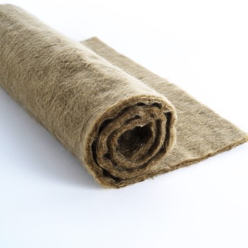 Basalt needle felt for automobile soundproofing panels