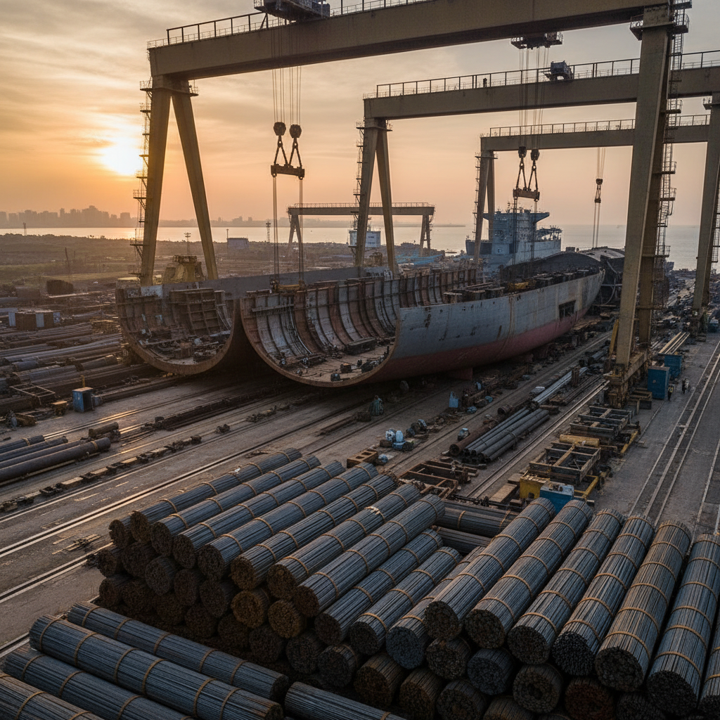 Rebar And Steel For Shipbuilding
