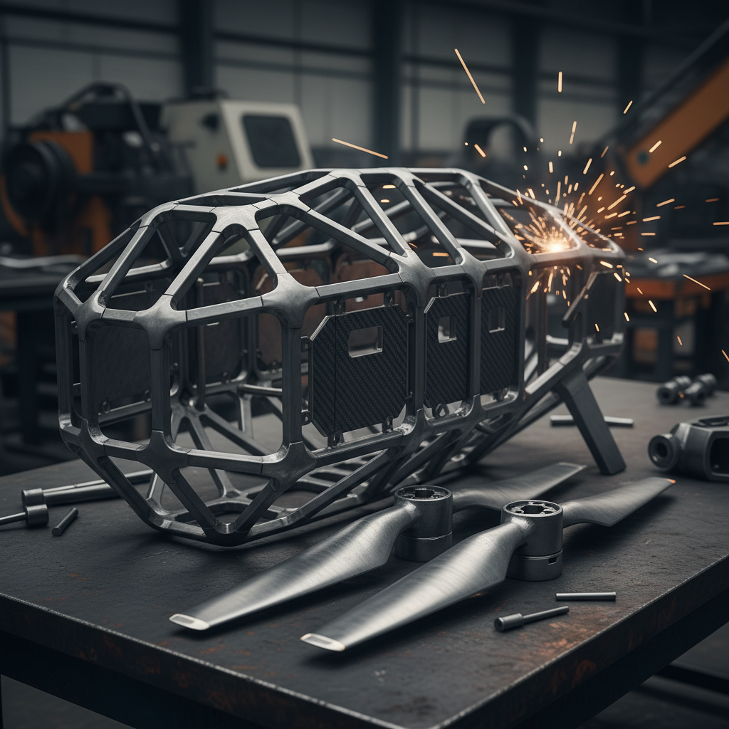 Steel Bars For Construction For Explosion-Proof UAV/Drone Fuselages & Propeller Blades