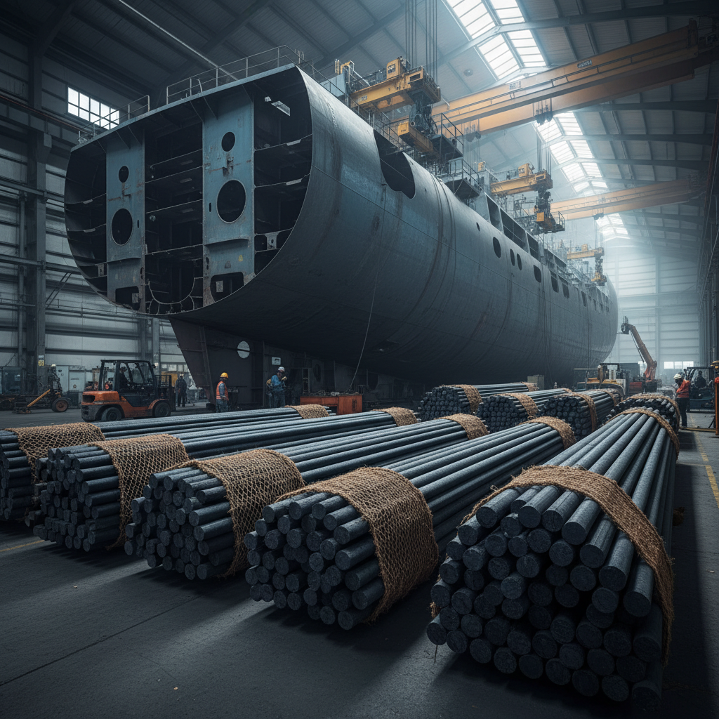Basalt Bars For Shipbuilding