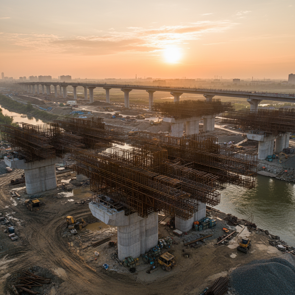 Foundation Steel For Roads & Bridges