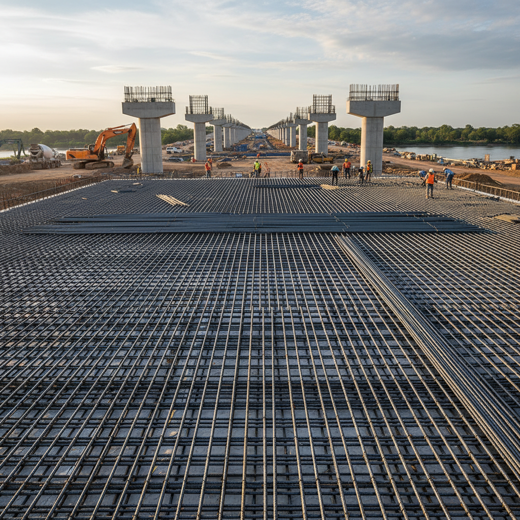 Steel Rebar Mesh For Roads & Bridges