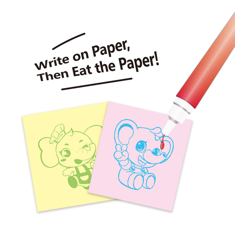 Eatable Wafer Paper With Liquid Candy Pen