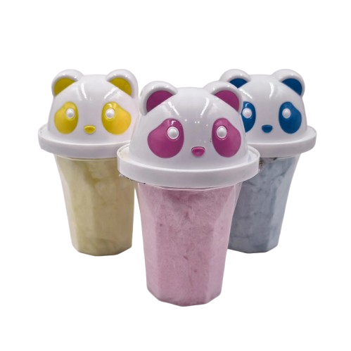 Cotton Candy With Cup Package Fruity Flavor Candy Floss
