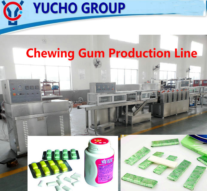 Who invented a machine for manufacturing chewing gum?