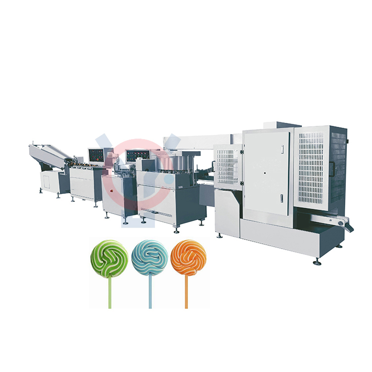 Automatic Rainbow Spiral Lollipop Production Line