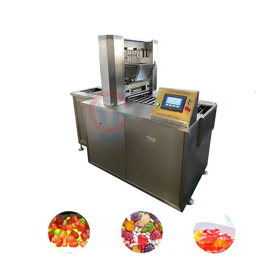 Semi Automatic Soft Jelly Gummy Bear Candy Production Line From YUCHO