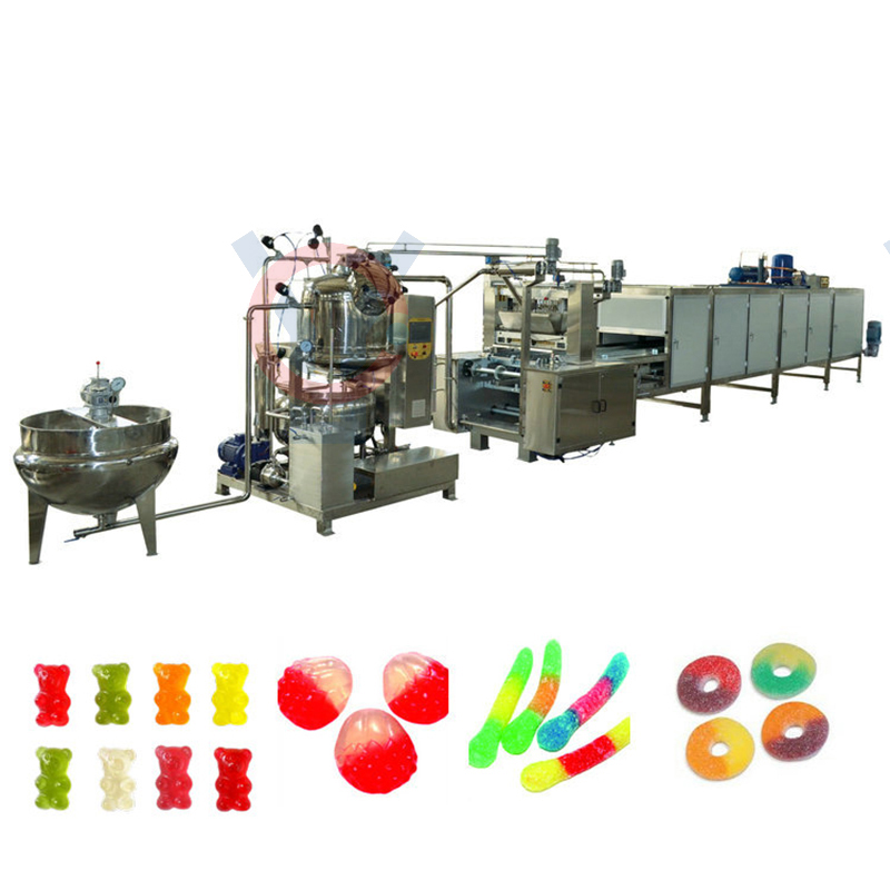 Soft Jelly Gummy Bear Candy Production Line From YUCHO