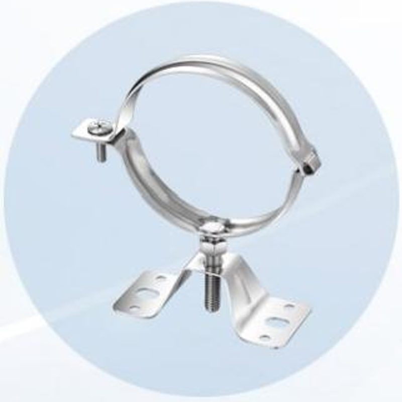 Stainless Steel Pipe Fixing Double-Leg Pipe Clamp