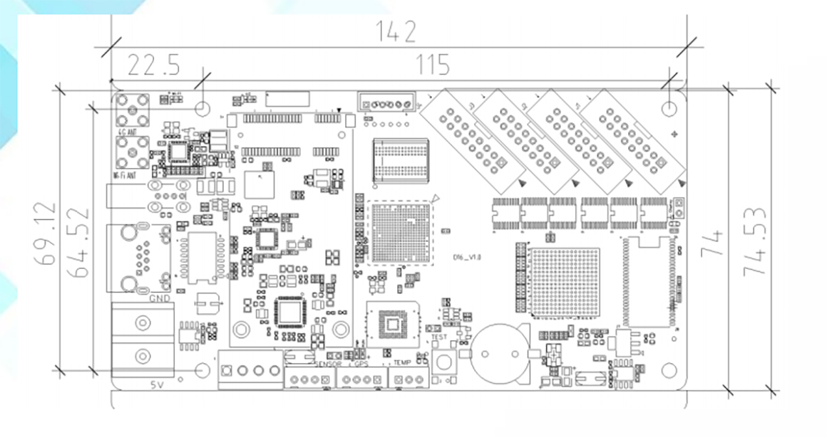 Полноцветная Плата Асинхронного Управления HD-D16 (5)dba