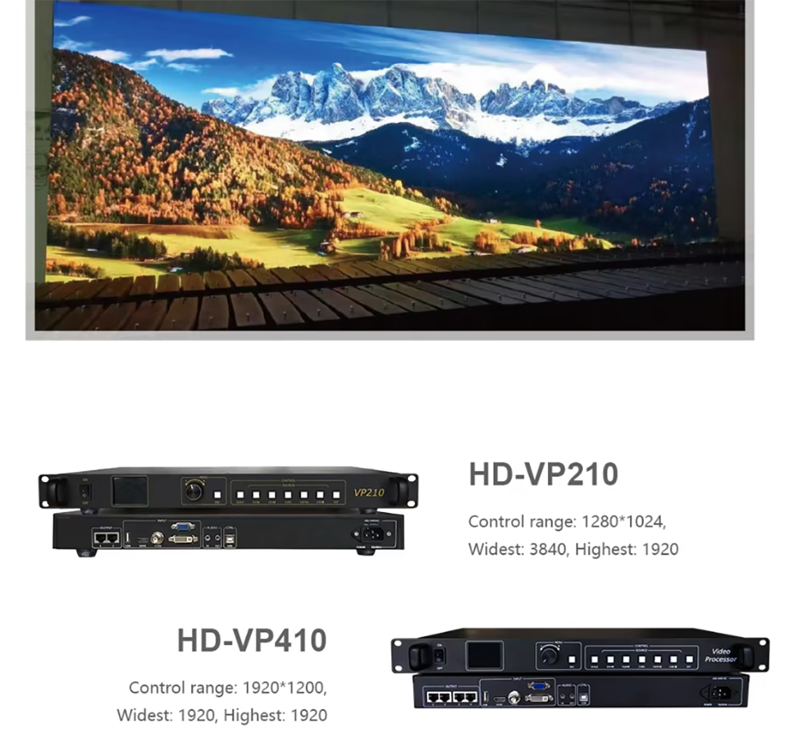 Светодиодный Дисплейный Модуль Видеопроцессор HD-VP210C  (5)lis